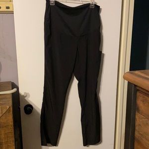 Med couture scrub pants, maternity, black, size small